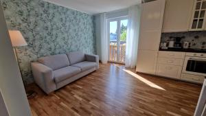 Kuchyň nebo kuchyňský kout v ubytování Kivi Residence