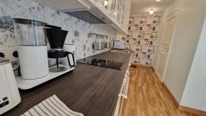 Kuchyň nebo kuchyňský kout v ubytování Kivi Residence