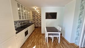 Kuchyň nebo kuchyňský kout v ubytování Kivi Residence