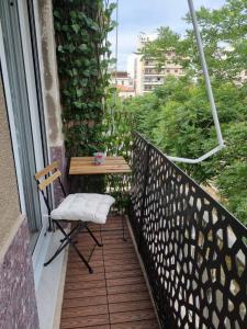 Balkón nebo terasa v ubytování Piraeus open view Appartment