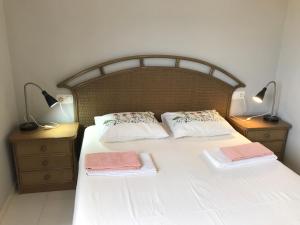 Postel nebo postele na pokoji v ubytování Apartamento en Playa de Pals Costa Brava