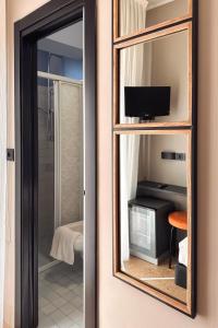 Koupelna v ubytování Lime Hotel