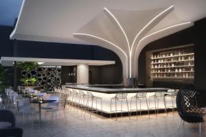 Posezení v ubytování Element Miami Brickell