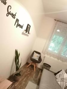 Posezení v ubytování Aréna Apartman