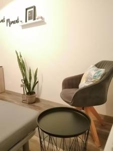 Posezení v ubytování Aréna Apartman
