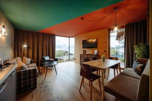 Posedenie v ubytovaní Appartement Schwarz