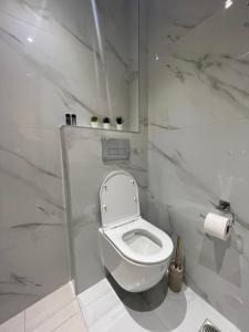 Kúpeľňa v ubytovaní Niki studios 1