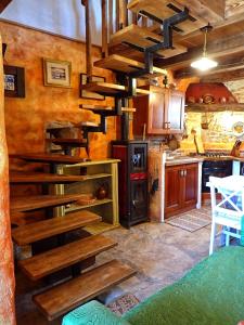 Kuchyňa alebo kuchynka v ubytovaní Cottage al Merlo Olivo