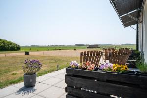 Johanneshoeve - de mooiste plek op Texel外面的花园