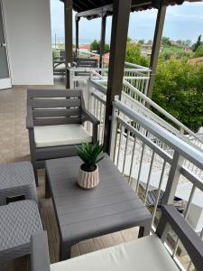 Balkón nebo terasa v ubytování Vergia Apartment 1