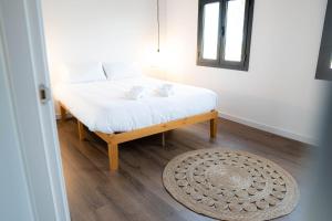 Ένα ή περισσότερα κρεβάτια σε δωμάτιο στο Villa Carmensin