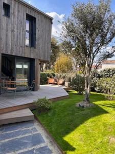 Zahrada ubytování Maison à Pornichet