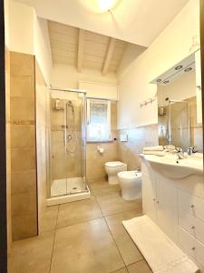 Koupelna v ubytování B&B Venere