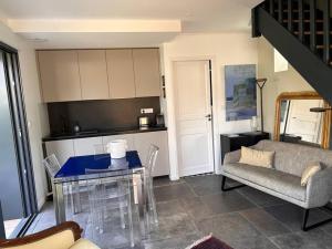 Kuchyň nebo kuchyňský kout v ubytování Maison à Pornichet