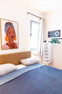Postel nebo postele na pokoji v ubytování Apartments Castello Risano