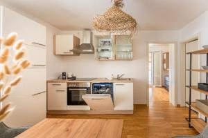 Ett kök eller pentry på Forest Hill Residence Krems-Stein