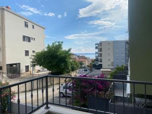 Balkón nebo terasa v ubytování Modern new apartment in Makarska