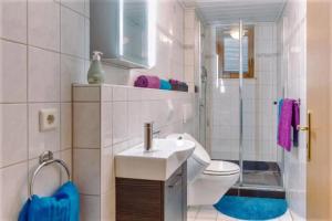 Un baño de Ferienwohnung Am Berg