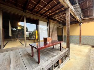 Balkón nebo terasa v ubytování Guest House Shimoze Agematsu