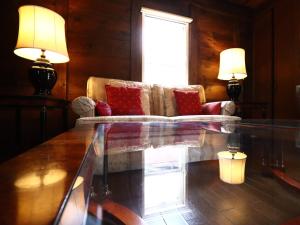Posezení v ubytování Guest House Shimoze Agematsu