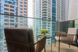 Balkón nebo terasa v ubytování Maison de Luxe - Jumeirah Living Marina Gate