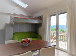 Balkón alebo terasa v ubytovaní Lavanda apartment