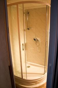 Koupelna v ubytování Hotel-Penzion Johanka
