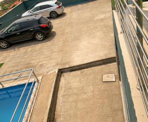 Výhled na bazén z ubytování CASILINA GUEST HOME nebo okolí