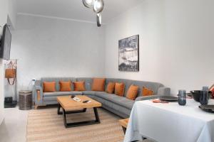Posezení v ubytování Thiama Apartment in Corfu Port