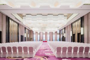 Posezení v ubytování Maanshan Wanda Realm Hotel