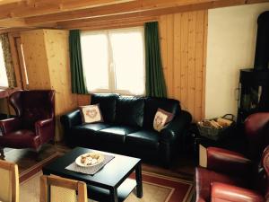 Istumisnurk majutusasutuses Alpen Chalet