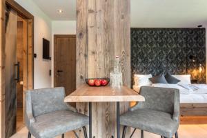 Postel nebo postele na pokoji v ubytování Hotel Schiederhof