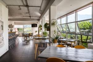 Restaurace v ubytování Gefiri Plakas Hotel, Tzoumerka