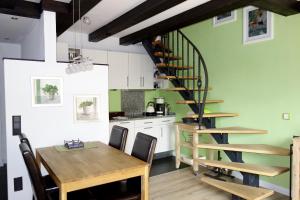 Dapur atau dapur kecil di Schönes Leben