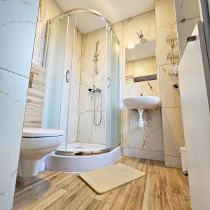 Ένα μπάνιο στο Pokoje Aleksander +61 φωτογραφίες