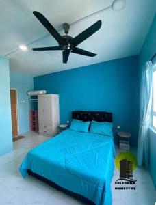Легло или легла в стая в Salsabila Homestay Kuala Terengganu & Pantai & Drawbridge & HSNZ