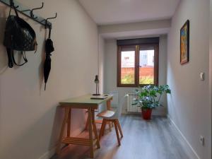TV a/nebo společenská místnost v ubytování Precioso Piso Céntrico en Gijón- VUT 3958