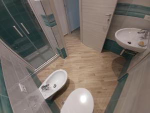 Et badeværelse på Agriturismo Podere Il Fitto