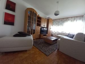 Ein Sitzbereich in der Unterkunft Cosy apartment Sarajevo