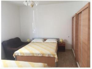 Łóżko lub łóżka w pokoju w obiekcie Apartment Olives