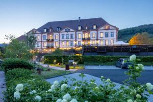 Garður fyrir utan Hôtel Val-Vignes Colmar Haut-Koenigsbourg, The Originals Relais