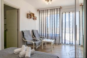 Posedenie v ubytovaní Inftour President 3 Apartamento