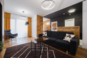 Χώρος καθιστικού στο Chocolate Delight at West Residence