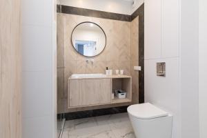 Kúpeľňa v ubytovaní Green Square Apartments Świnoujście by Noclegi Renters