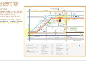 Majutuskoha Ramkhamhaeng Condo korruse plaan