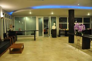 The lobby or reception area at Khaoyai Terrazzo