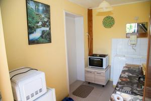 Televizorius ir (arba) pramogų centras apgyvendinimo įstaigoje Holiday Home Milkovci