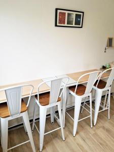 Guest House Tatara的休息区