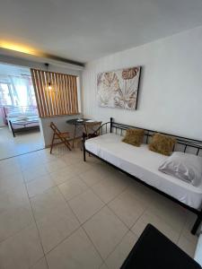 Posteľ alebo postele v izbe v ubytovaní Papyrus City Centre Apartments