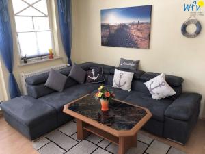 Posezení v ubytování Haus Strandburg Ferienwohnung "Möwenblick"